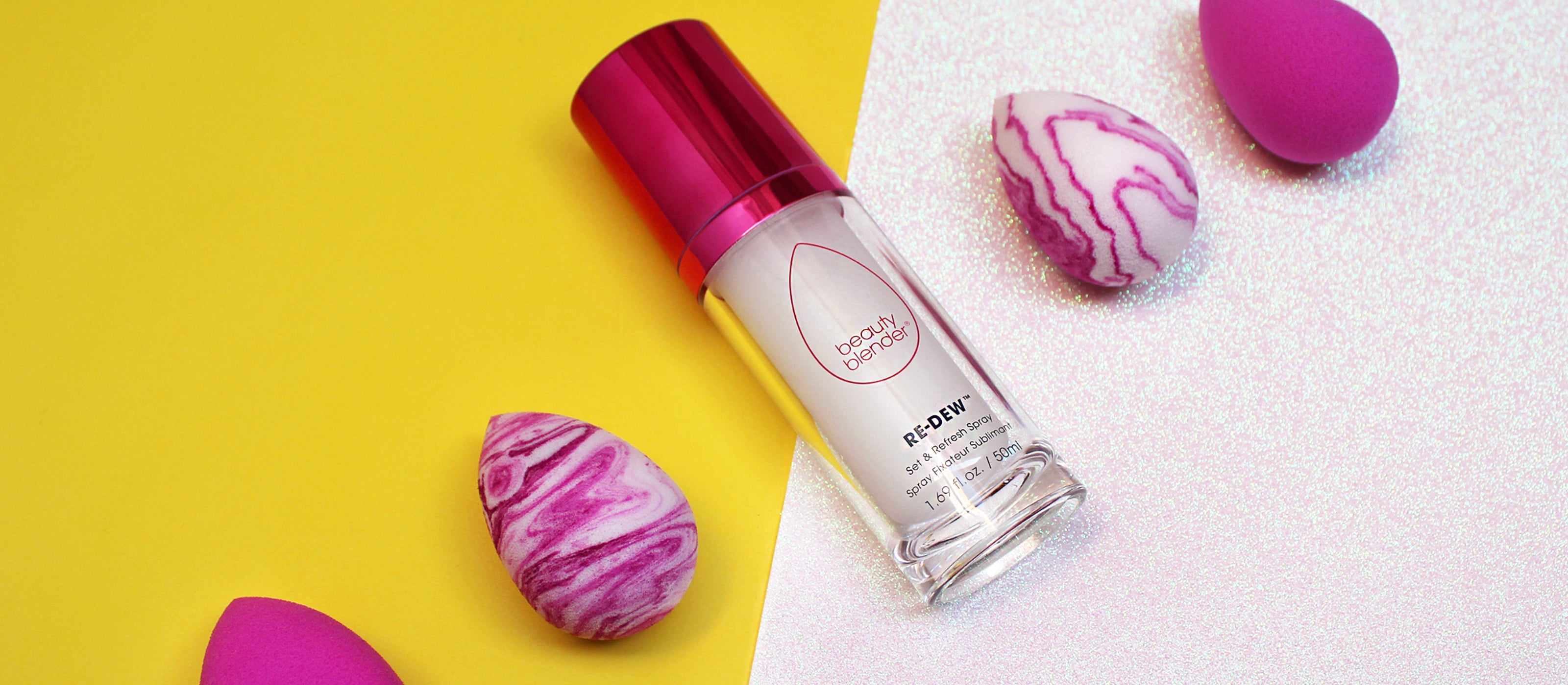 airbrush makeup with a beautyblender