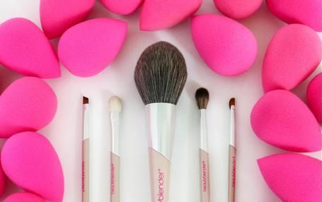 Makeup brush collection from Beauty Blender
