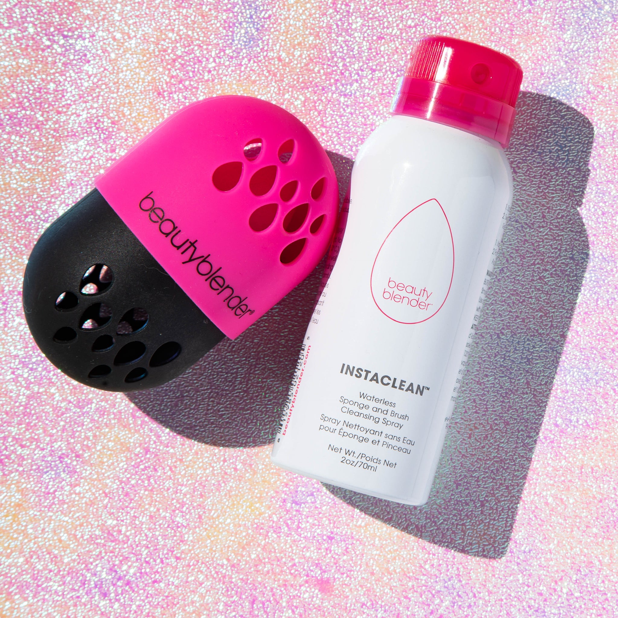 clean your makeup sponge travel case