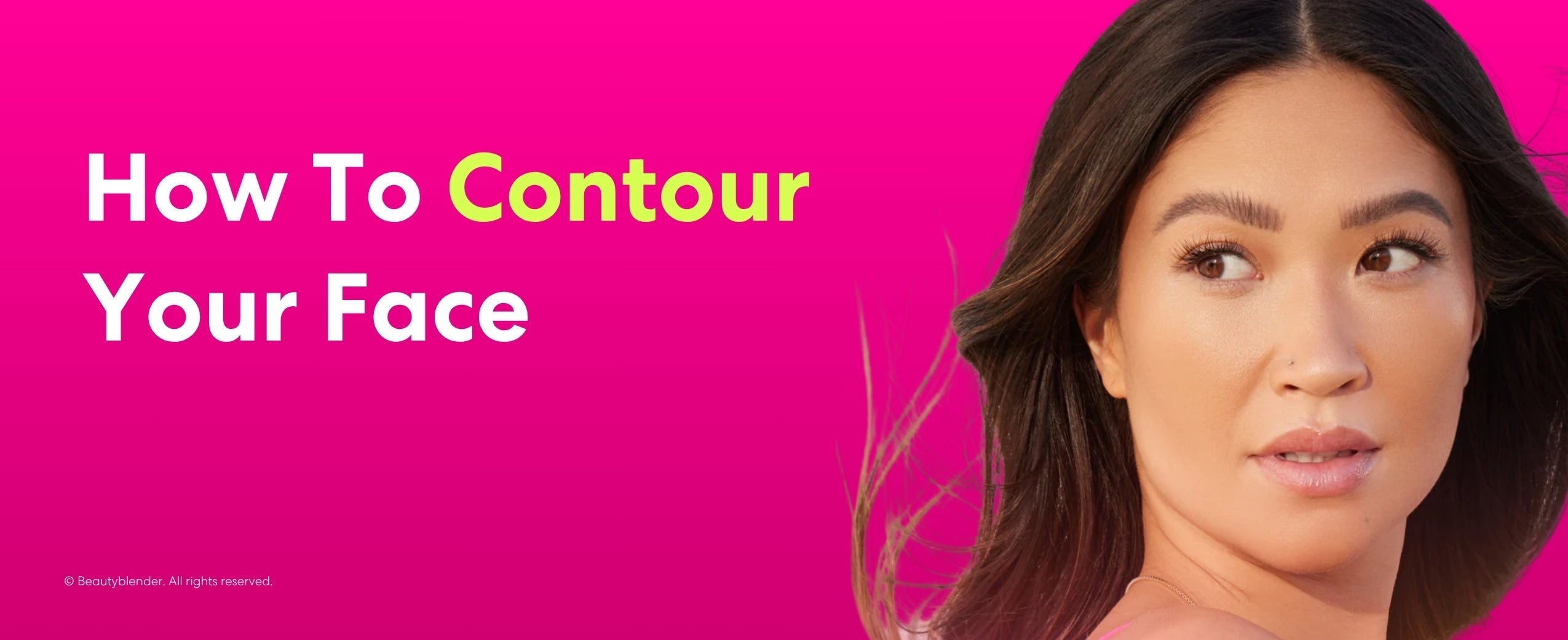 How to contour your face