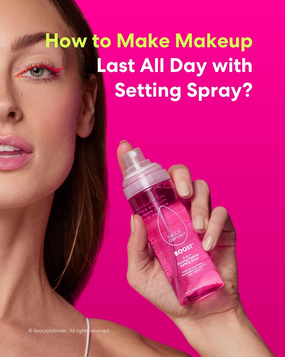 How to make makeup last all day with setting spray?